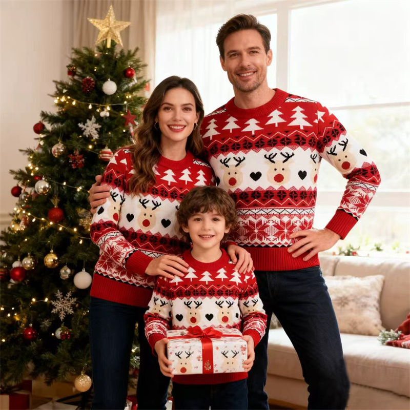 Winter Clothing Kids - Sweater Keluarga Natal Seragam Orang Tua-Anak