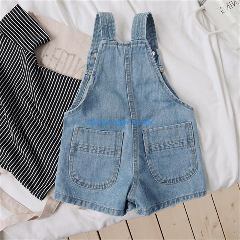 Winter Clothing Activities For Toddlers - 090B Celana Pendek Keseluruhan Jeans Balita