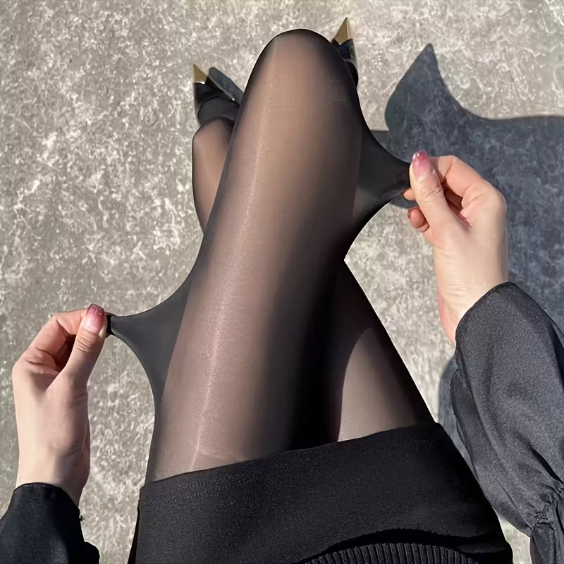 Winter Clothing Essential - Legging Wol Termal Musim Dingin Wanita,