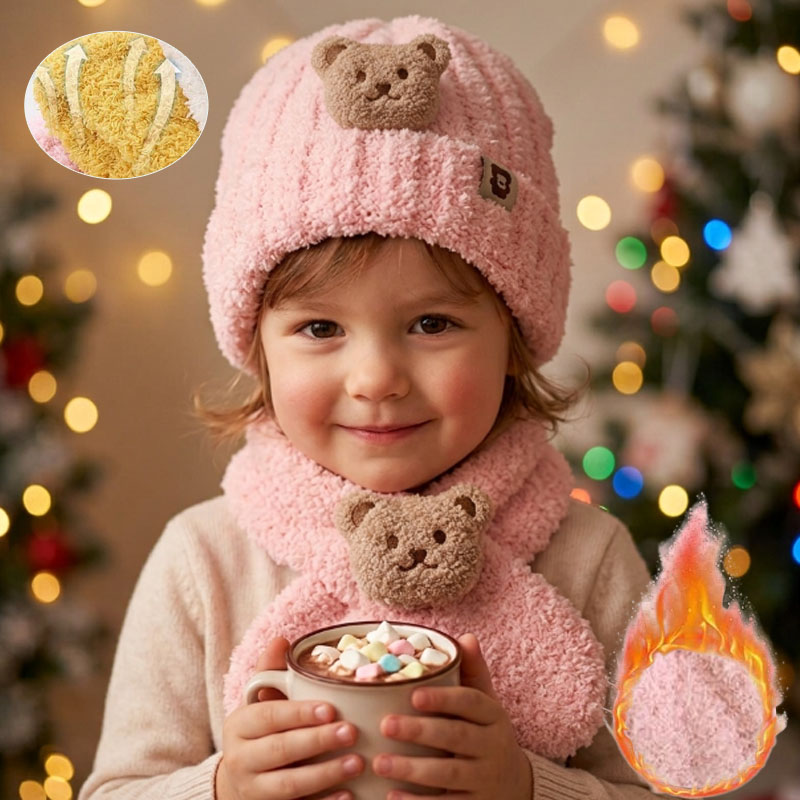 Winter Clothing Kids - 1-10PCS Set Topi Syal Bayi untuk