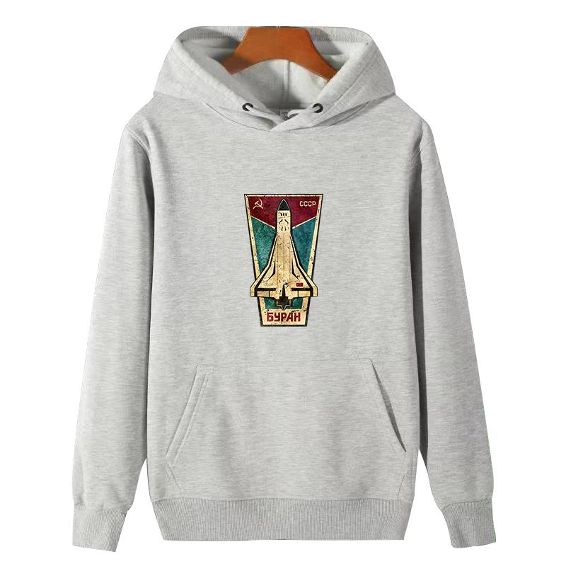 Kaos Hoodie Grafis Pesawat Lua - Winter Clothing Essential ulasan dan harga
