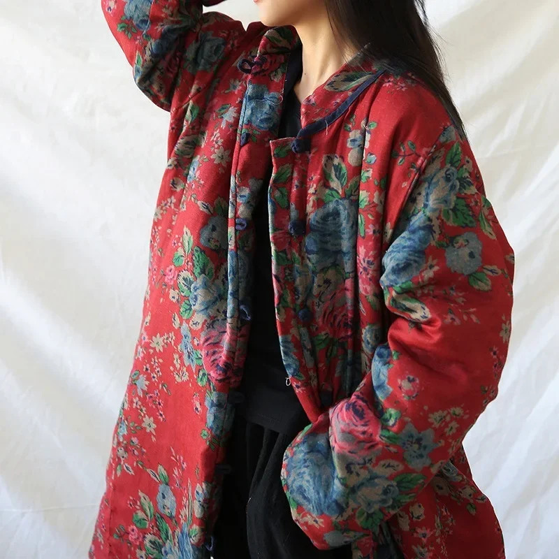 Pakaian Gaya Cina Mantel Katun - Winter Clothing Anime ulasan dan harga