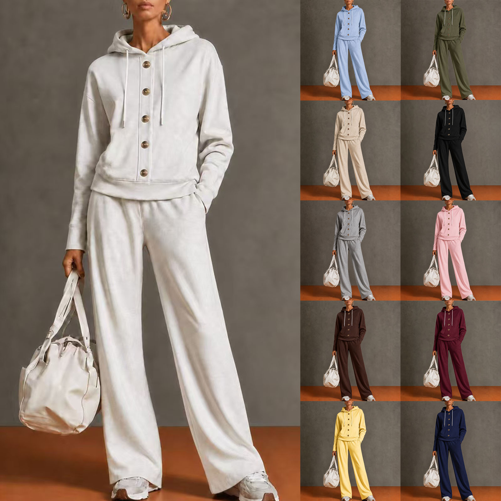 Setelan dua potong wanita kasu - Winter Clothing Affordable ulasan dan harga