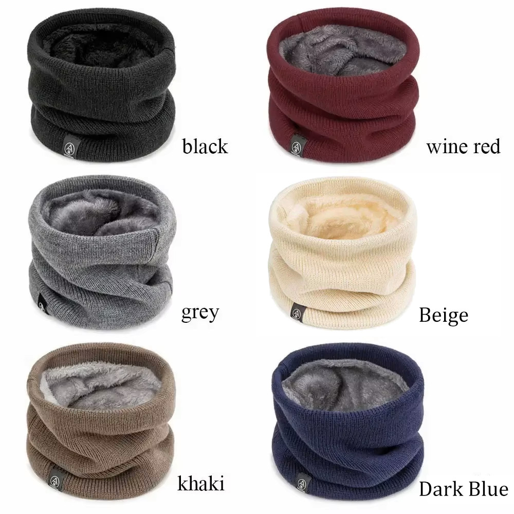 Penutup Leher Rajutan Tebal Be - Neck Gaiter Fleece ulasan dan harga