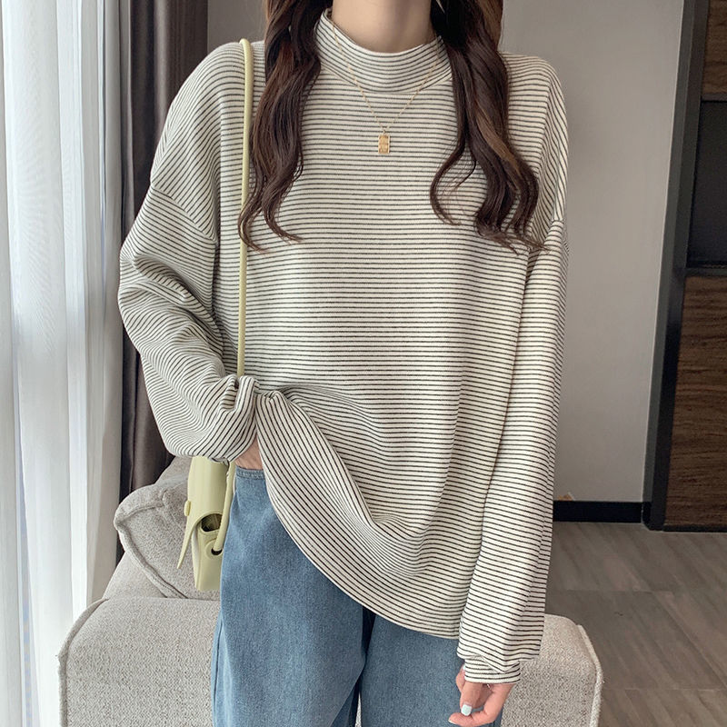 Atasan kerah tinggi lengan pan - Winter Clothing Affordable ulasan dan harga