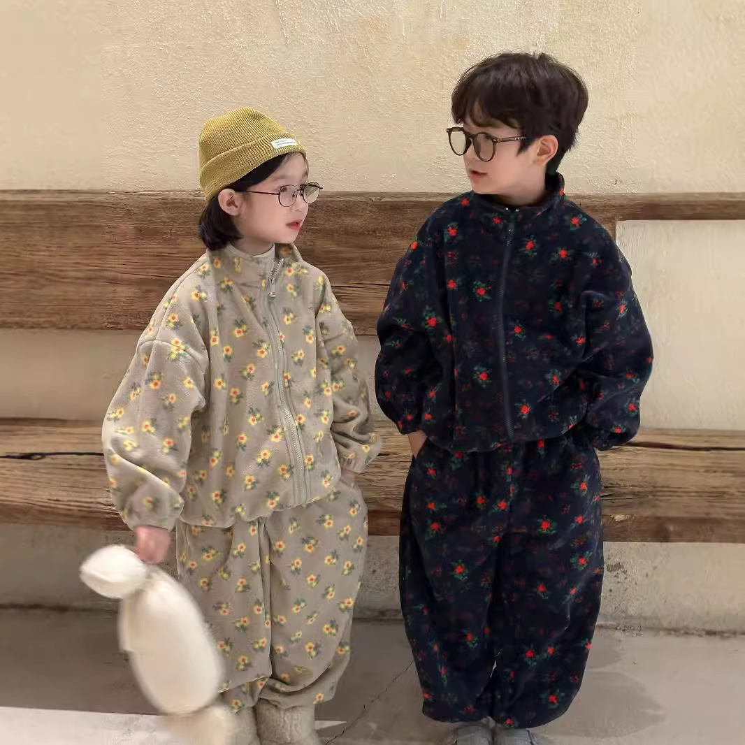 Setelan pakaian beludru bayi p - Winter Clothing Activities For Toddlers ulasan dan harga