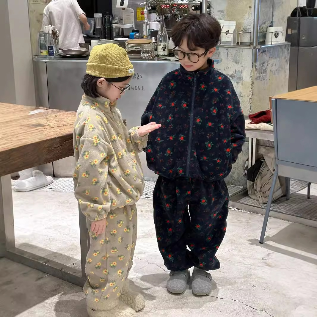 Setelan pakaian beludru bayi p - Winter Clothing Activities For Toddlers ulasan dan harga