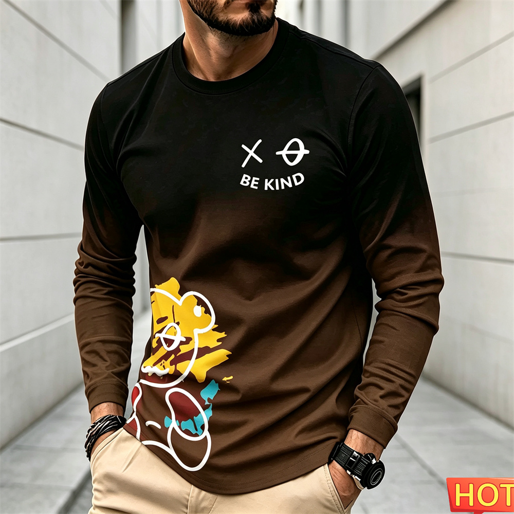 Kaos Pria Lengan Panjang Kasua - Winter Clothing For Men ulasan dan harga