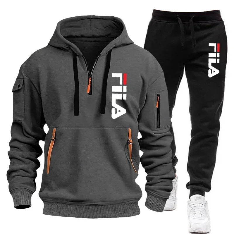 Setelan olahraga pria dua poto - Winter Clothing For Men ulasan dan harga