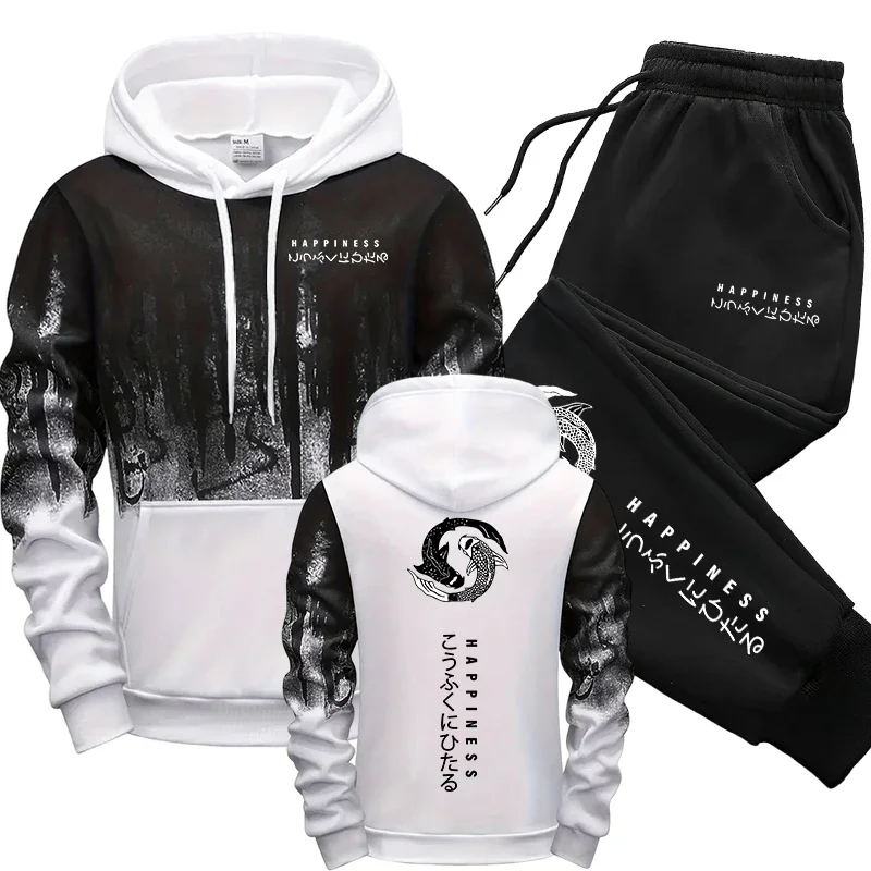 Setelan Olahraga Pria Gaya Jep - Winter Clothing For Men ulasan dan harga