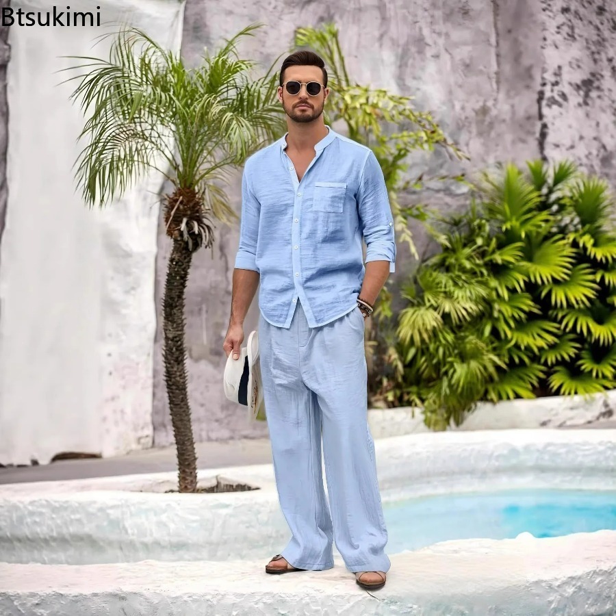Setelan Kasual Pria Baru 2 Pot - Winter Clothing For Men ulasan dan harga