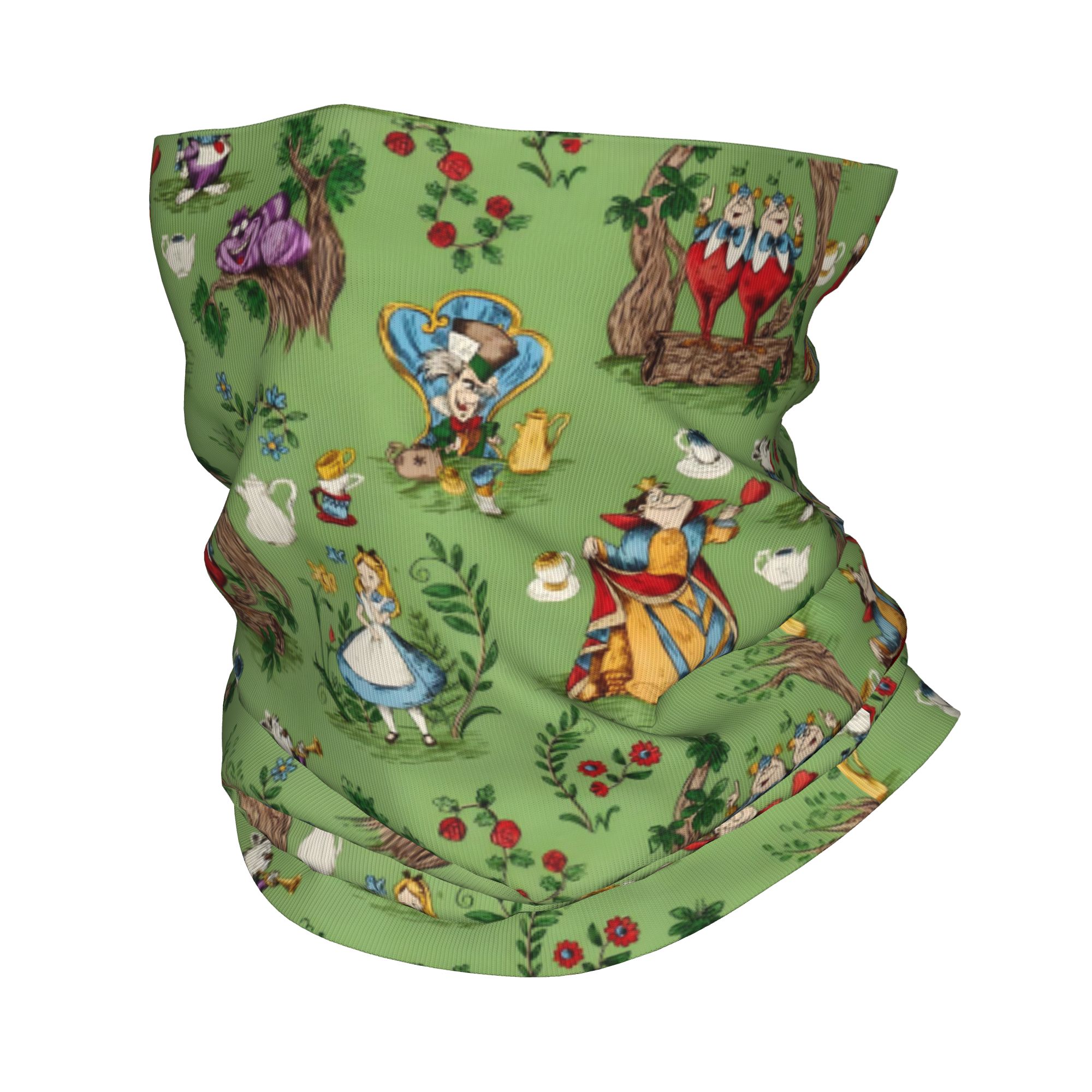 Bandana A-Alice in W-Wonderlan - Neck Gaiter Fleece ulasan dan harga
