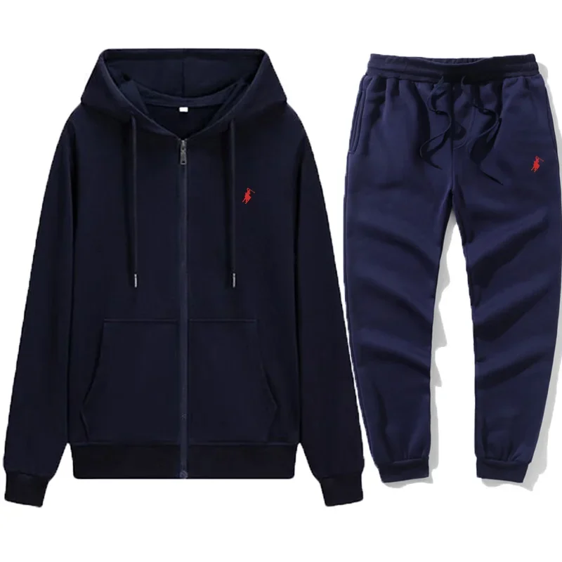 Setelan Hoodie Klasik Pria 202 - Winter Clothing For Men ulasan dan harga