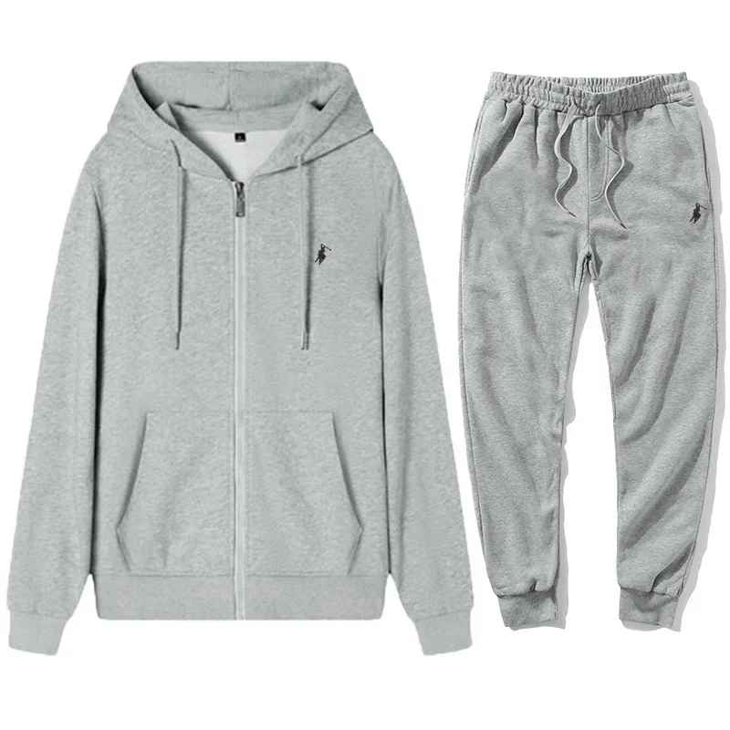 Setelan Hoodie Klasik Pria 202 - Winter Clothing For Men ulasan dan harga