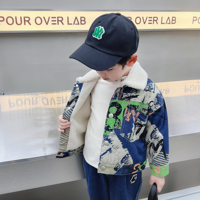 Jaket Denim Hangat Anak-anak d - Winter Clothing Activities For Toddlers ulasan dan harga