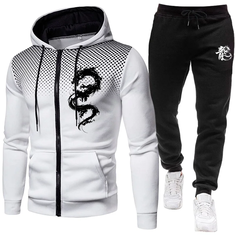 Setelan Pria Motif Naga Paris, - Winter Clothing For Men ulasan dan harga