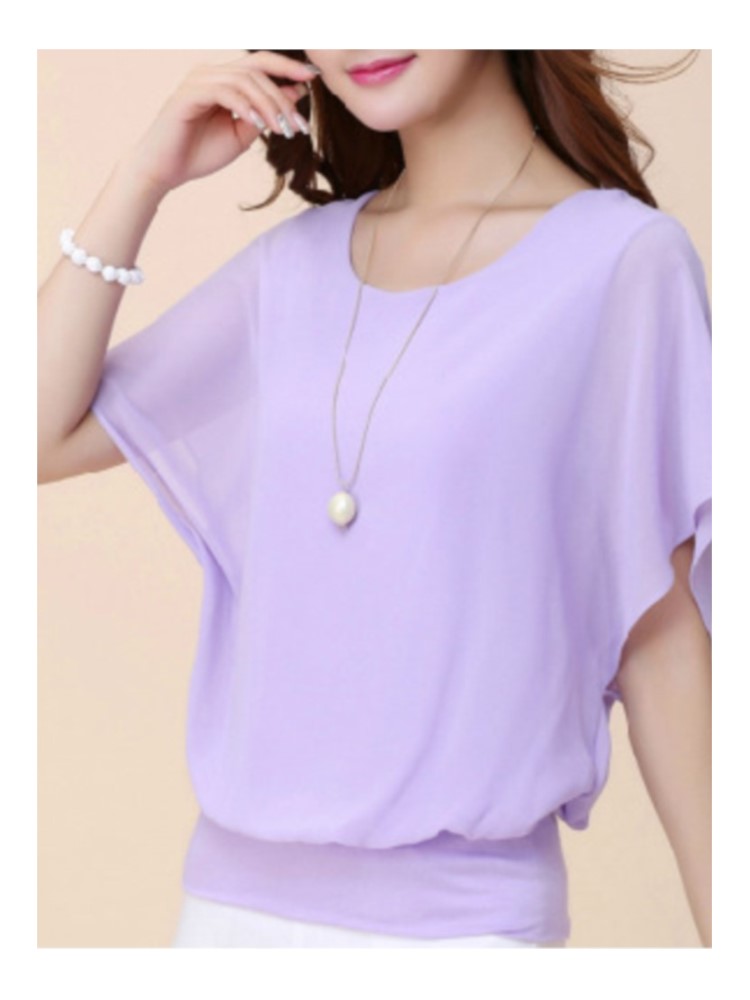 Kemeja sifon lengan pendek unt - Winter Clothing Kids ulasan dan harga