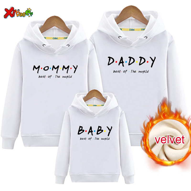 Baju Keluarga Cocok Hoodie Baj - Winter Clothing Kids ulasan dan harga