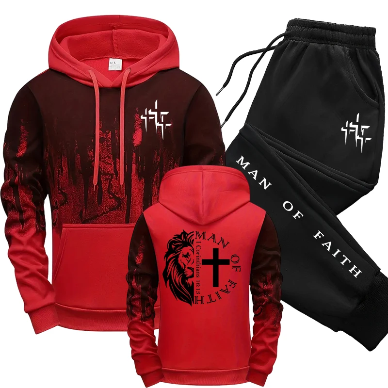Setelan Pria Motif Man of Fait - Winter Clothing For Men ulasan dan harga