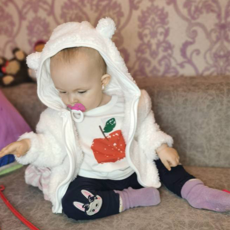 Jaket flanel anak perempuan, m - Winter Clothing Activities For Toddlers ulasan dan harga
