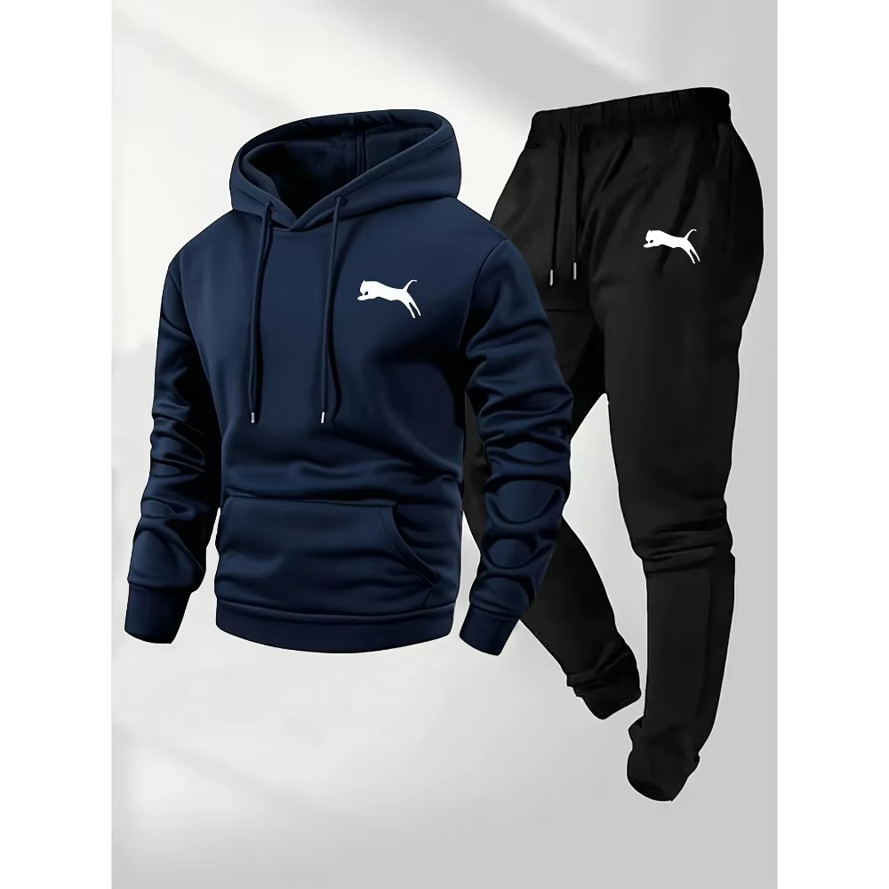 Setelan Hoodie & Celana Pria T - Winter Clothing For Men ulasan dan harga